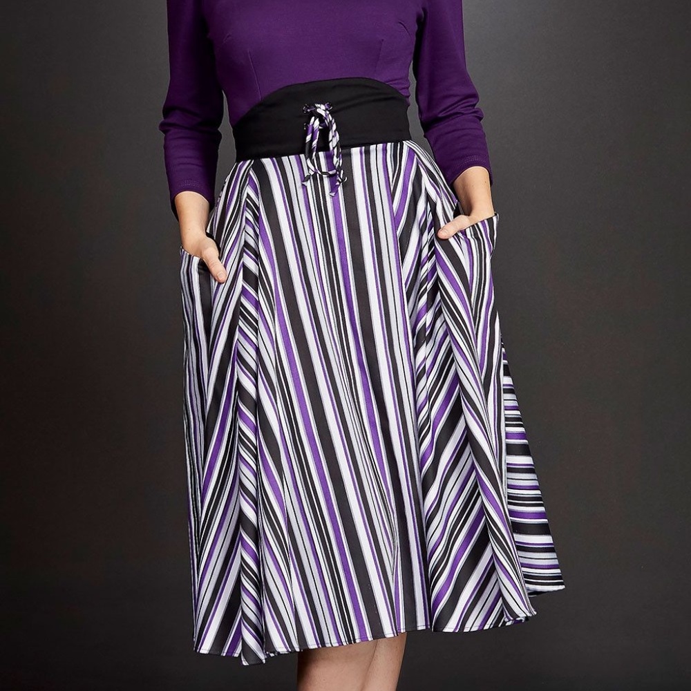 SALE⭐️NWT Pinup Girl Solstice Strip Corset Skirt - Picture 5 of 5